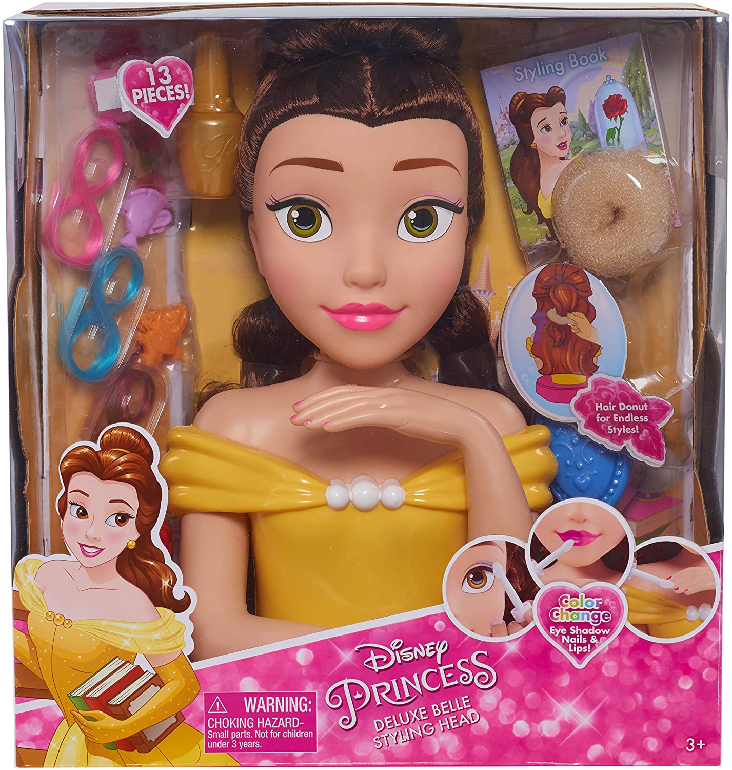 Disney Princess Styling Heads Deluxe Belle Styling Head Disney Princess Styling Heads Deluxe Belle Styling Head
