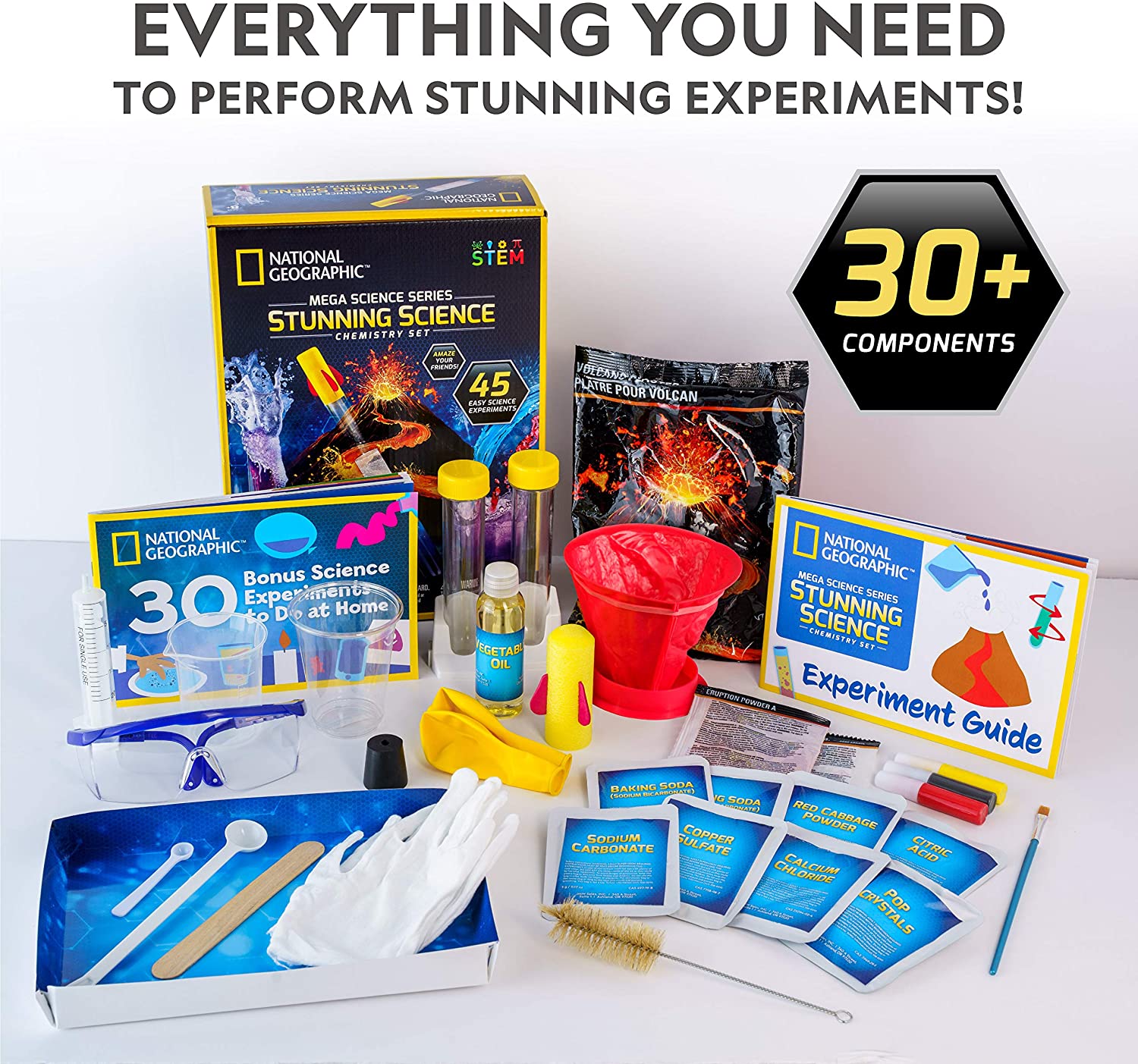 NATIONAL GEOGRAPHIC Stunning Chemistry Set NATIONAL GEOGRAPHIC Stunning Chemistry Set