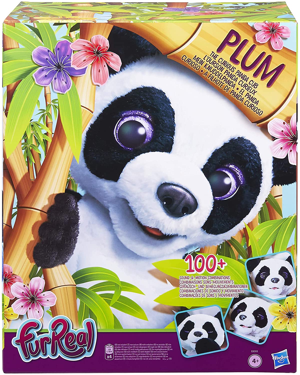 FurReal Plum The Curious Panda Bear Cub FurReal Plum The Curious Panda Bear Cub