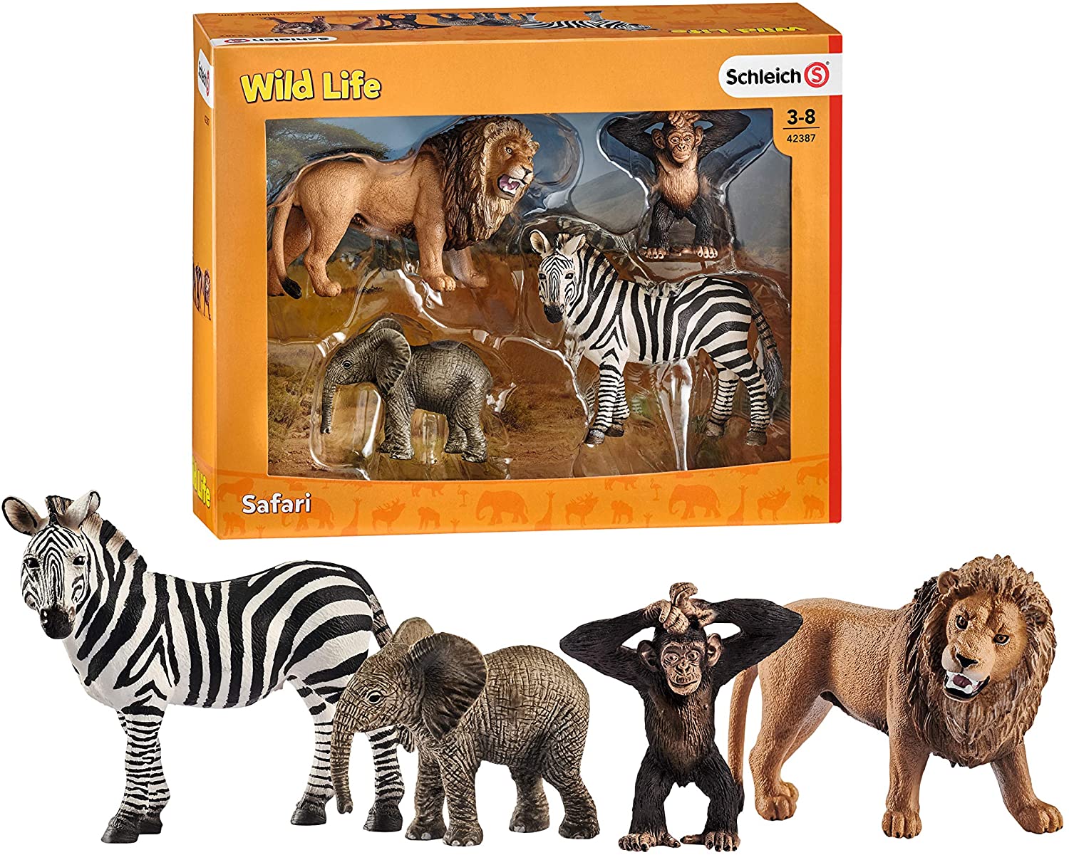 Schleich Wild Life Starter Set Action Figure Schleich Wild Life Starter Set Action Figure