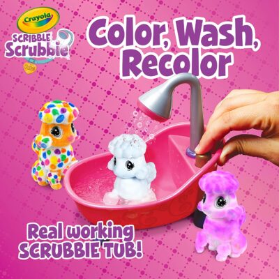 Crayola Scribble Scrubbie Pets Scrub Tub