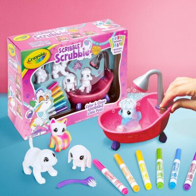 Crayola Scribble Scrubbie Pets Scrub Tub
