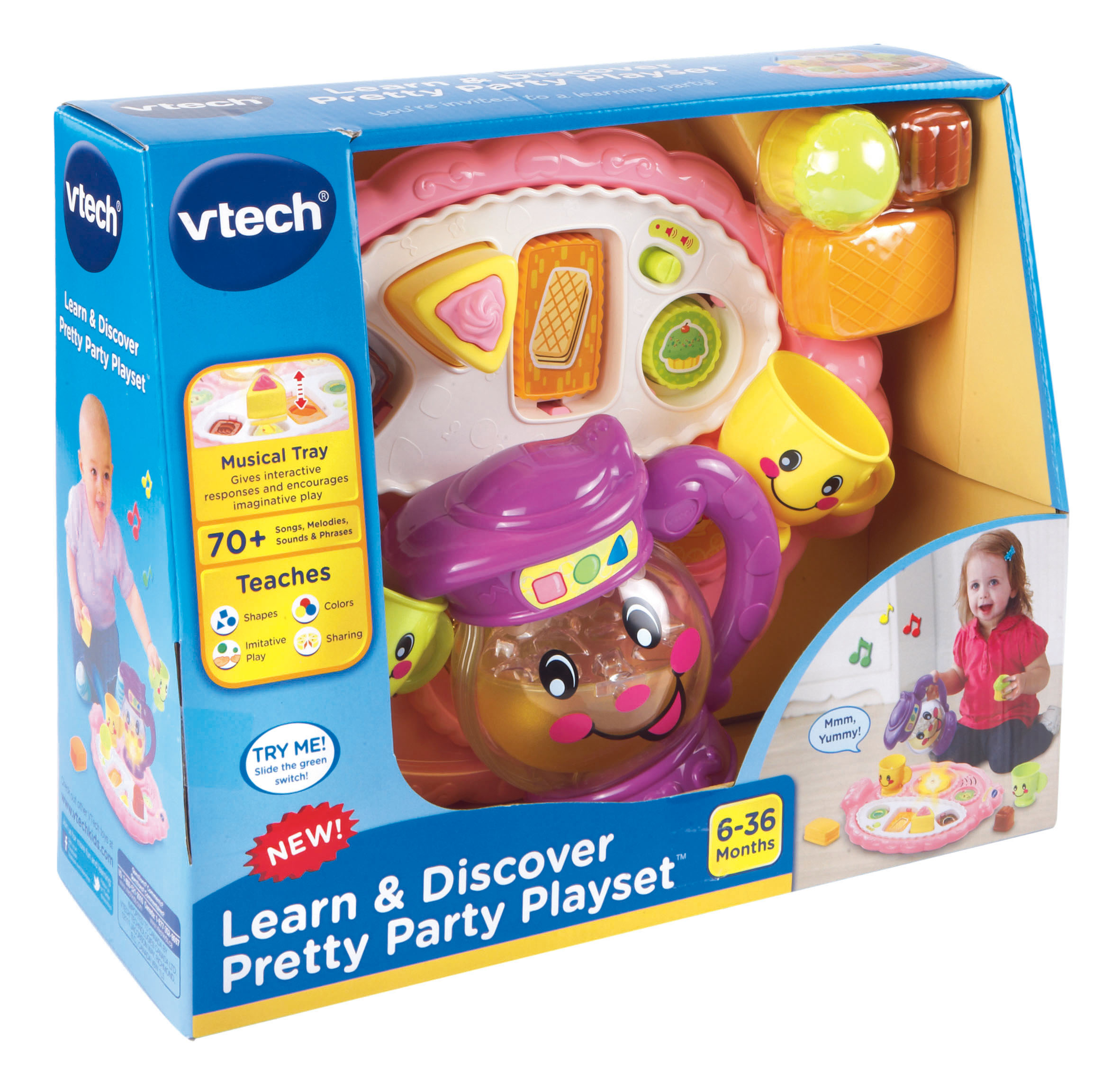 VTech Learn and Discover Pretty Party Playset VTech Learn and Discover Pretty Party Playset