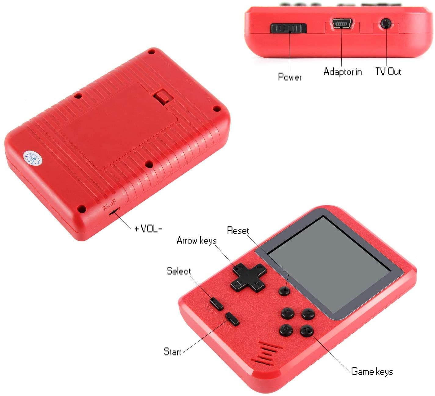 JAMSWALL Retro Handheld Game Console JAMSWALL Retro Handheld Game Console