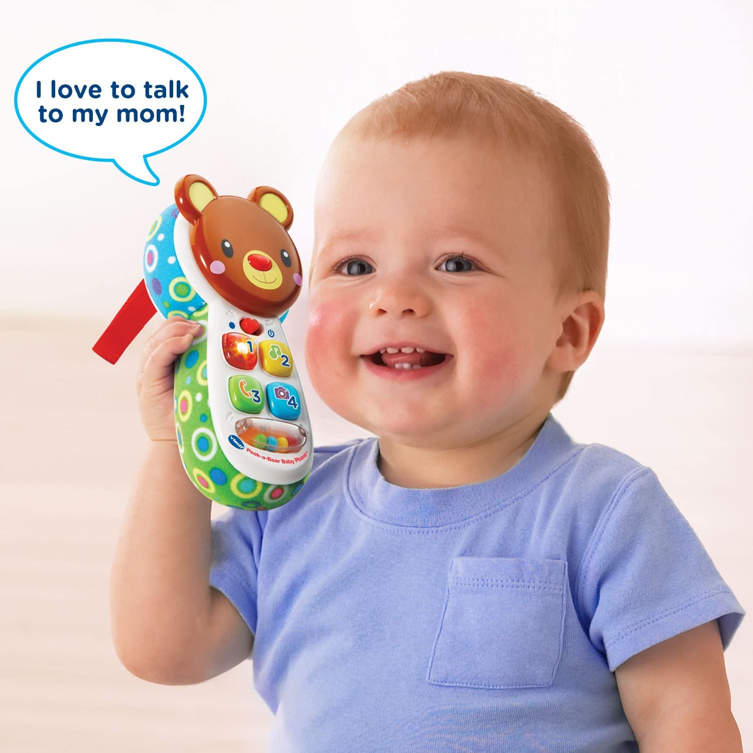 VTech Baby Peek-a-Bear Baby Phone VTech Baby Peek-a-Bear Baby Phone