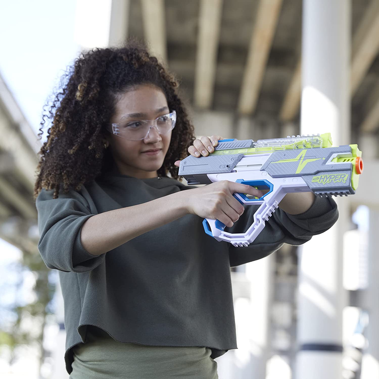 NERF Hyper Rush-40 Pump-Action Blaster NERF Hyper Rush-40 Pump-Action Blaster