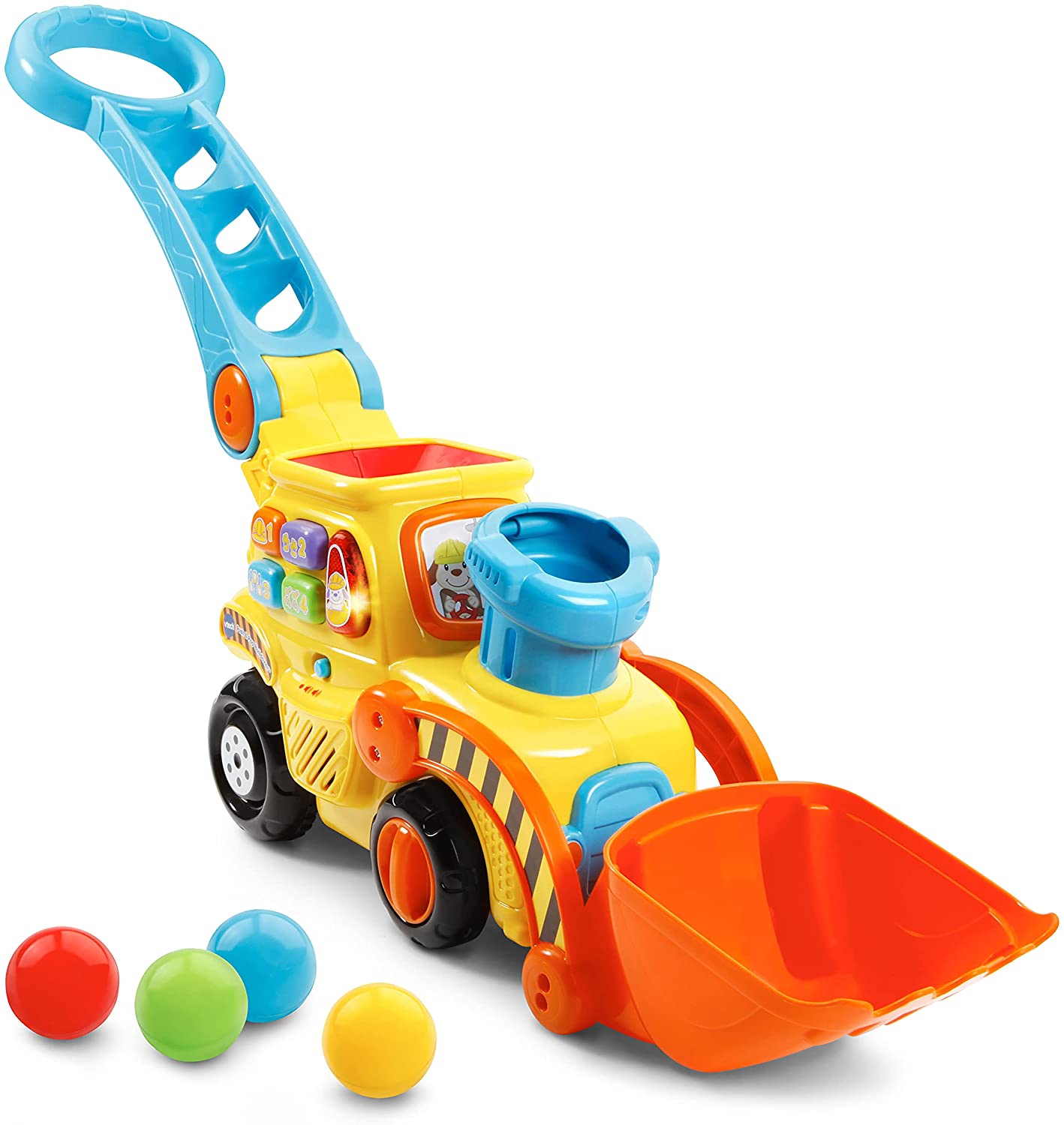 VTech Pop-a-Balls Push & Pop Bulldozer VTech Pop-a-Balls Push & Pop Bulldozer