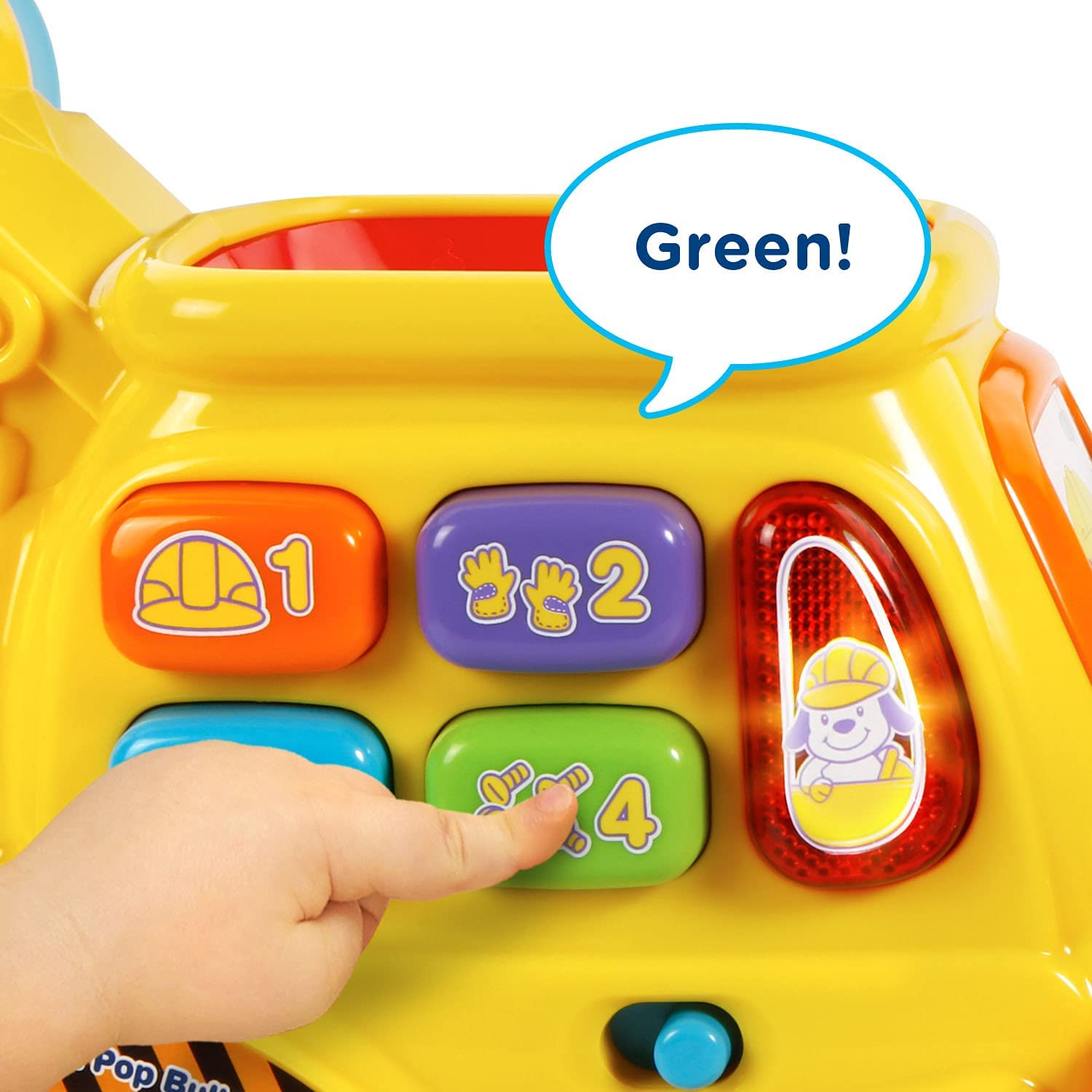 VTech Pop-a-Balls Push & Pop Bulldozer VTech Pop-a-Balls Push & Pop Bulldozer