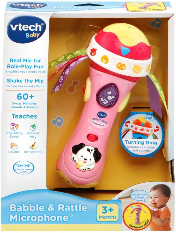 VTech Baby Babble and Rattle Microphone