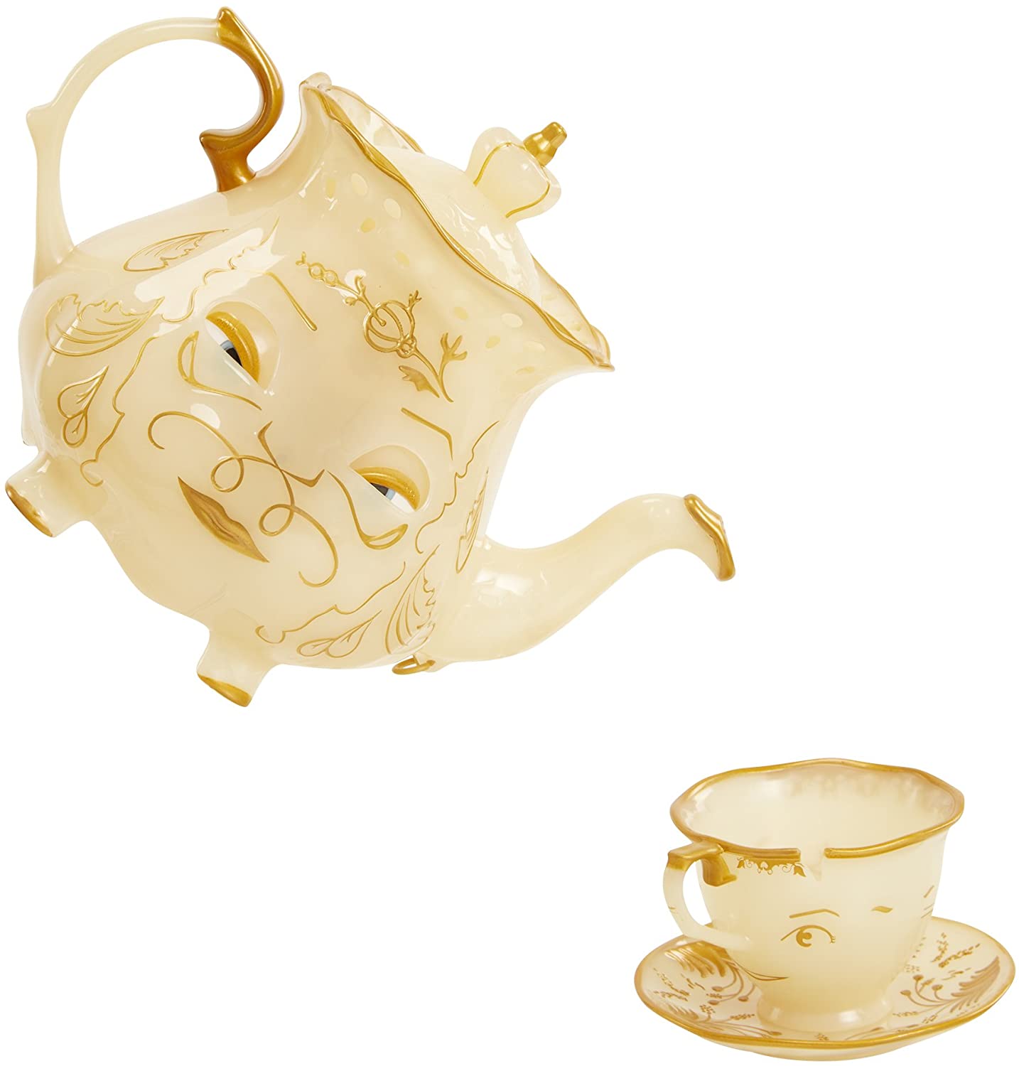 Disney Beauty & The Beast Live Action Enchanted Tea Set Playset Disney Beauty & The Beast Live Action Enchanted Tea Set Playset