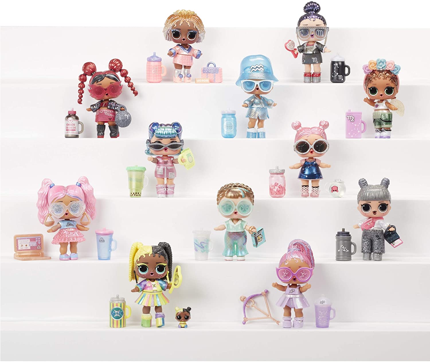 LOL Surprise Series 2 Glitter Star Sign Doll with 8 Surprises LOL Surprise Series 2 Glitter Star Sign Doll with 8 Surprises