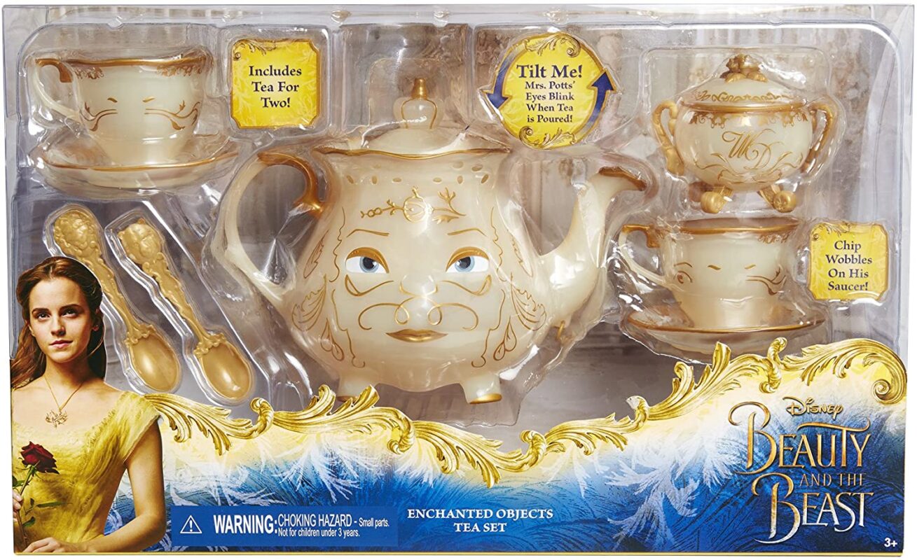 Disney Beauty & The Beast Live Action Enchanted Tea Set Playset