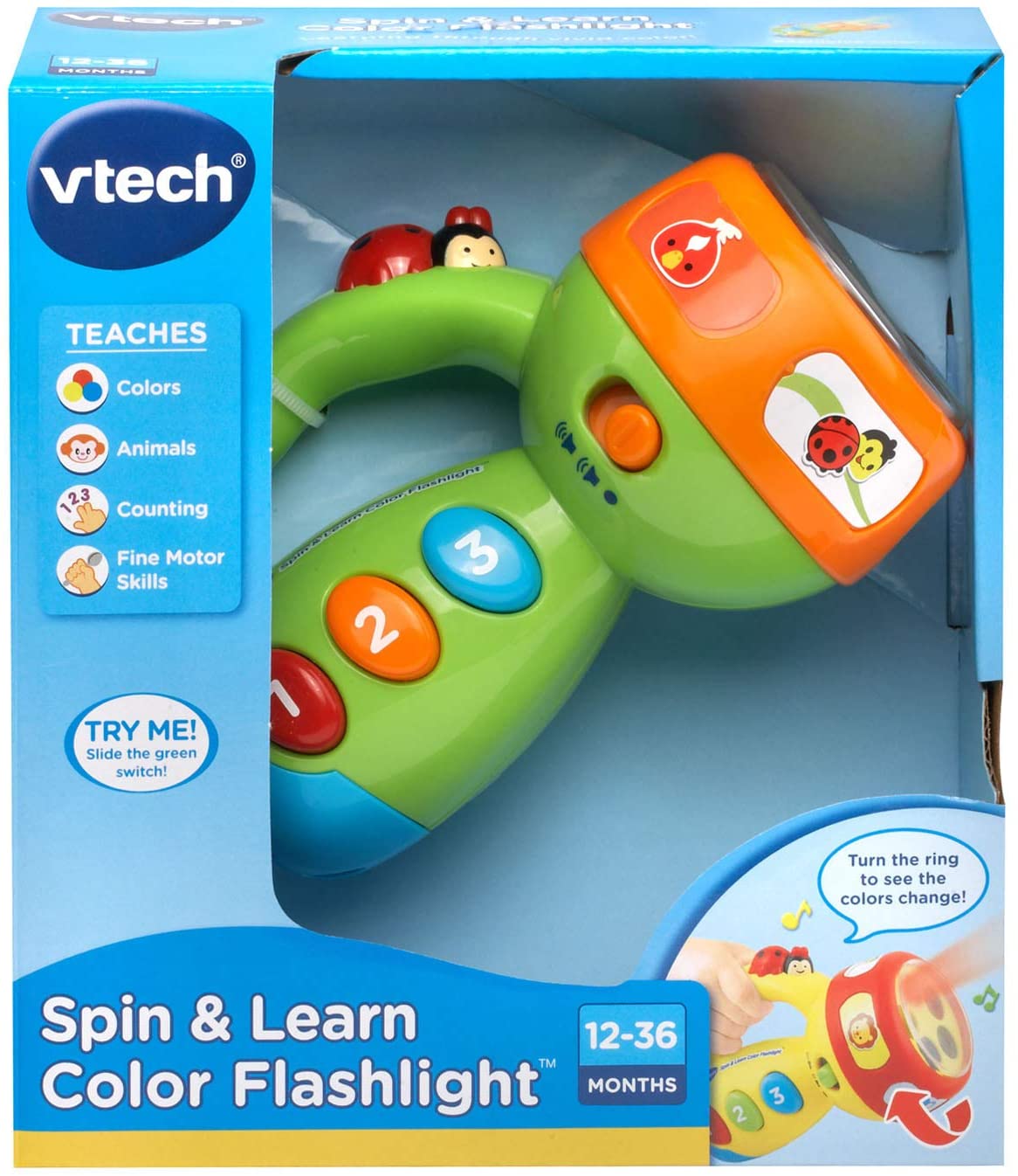 VTech Spin and Learn Color Flashlight VTech Spin and Learn Color Flashlight