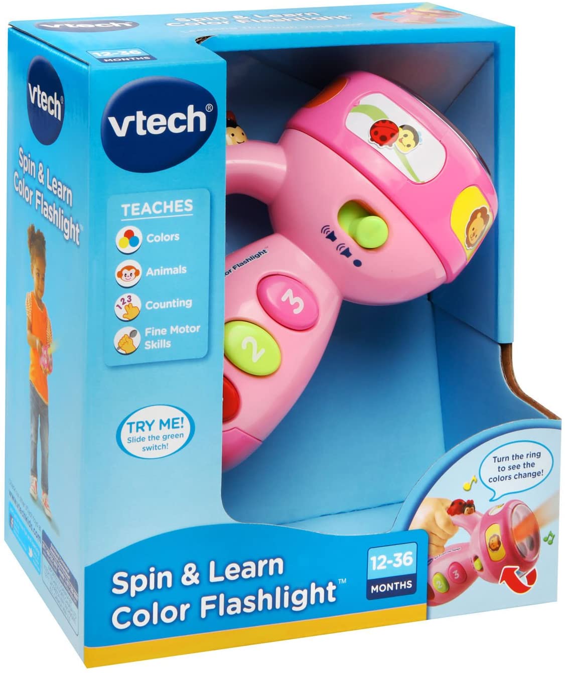 VTech Spin and Learn Color Flashlight VTech Spin and Learn Color Flashlight