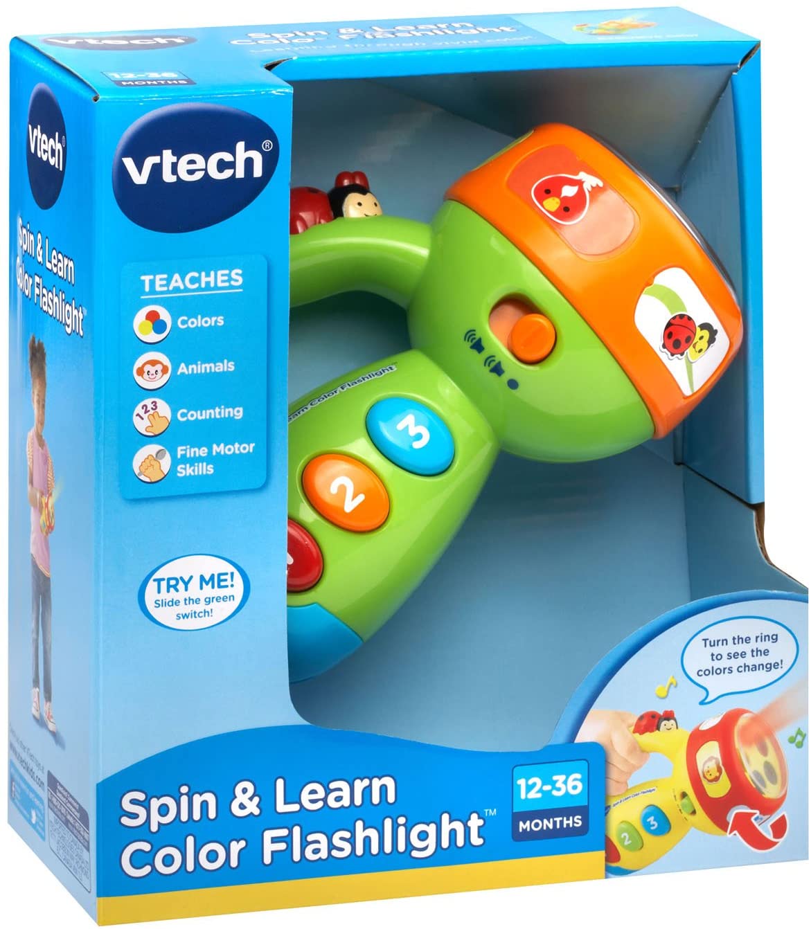 VTech Spin and Learn Color Flashlight VTech Spin and Learn Color Flashlight