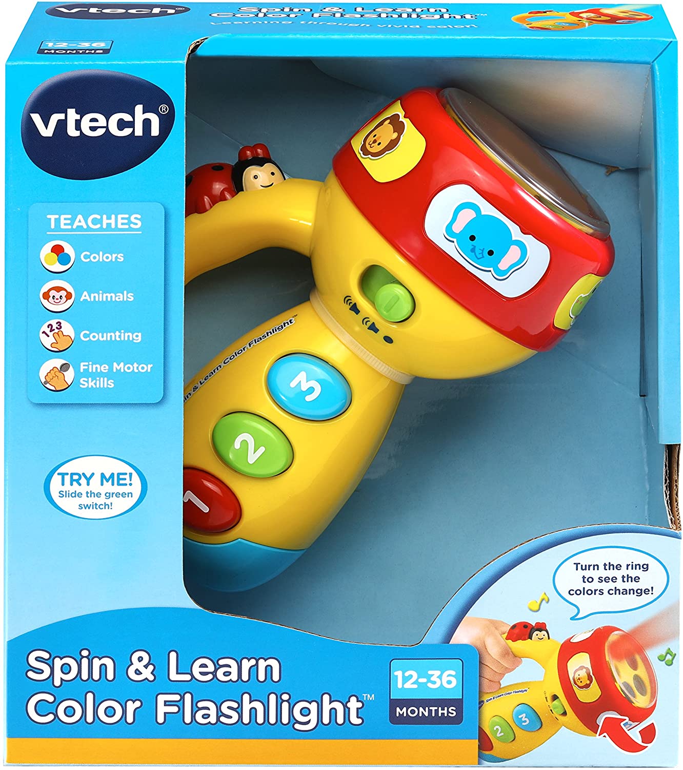 VTech Spin and Learn Color Flashlight VTech Spin and Learn Color Flashlight