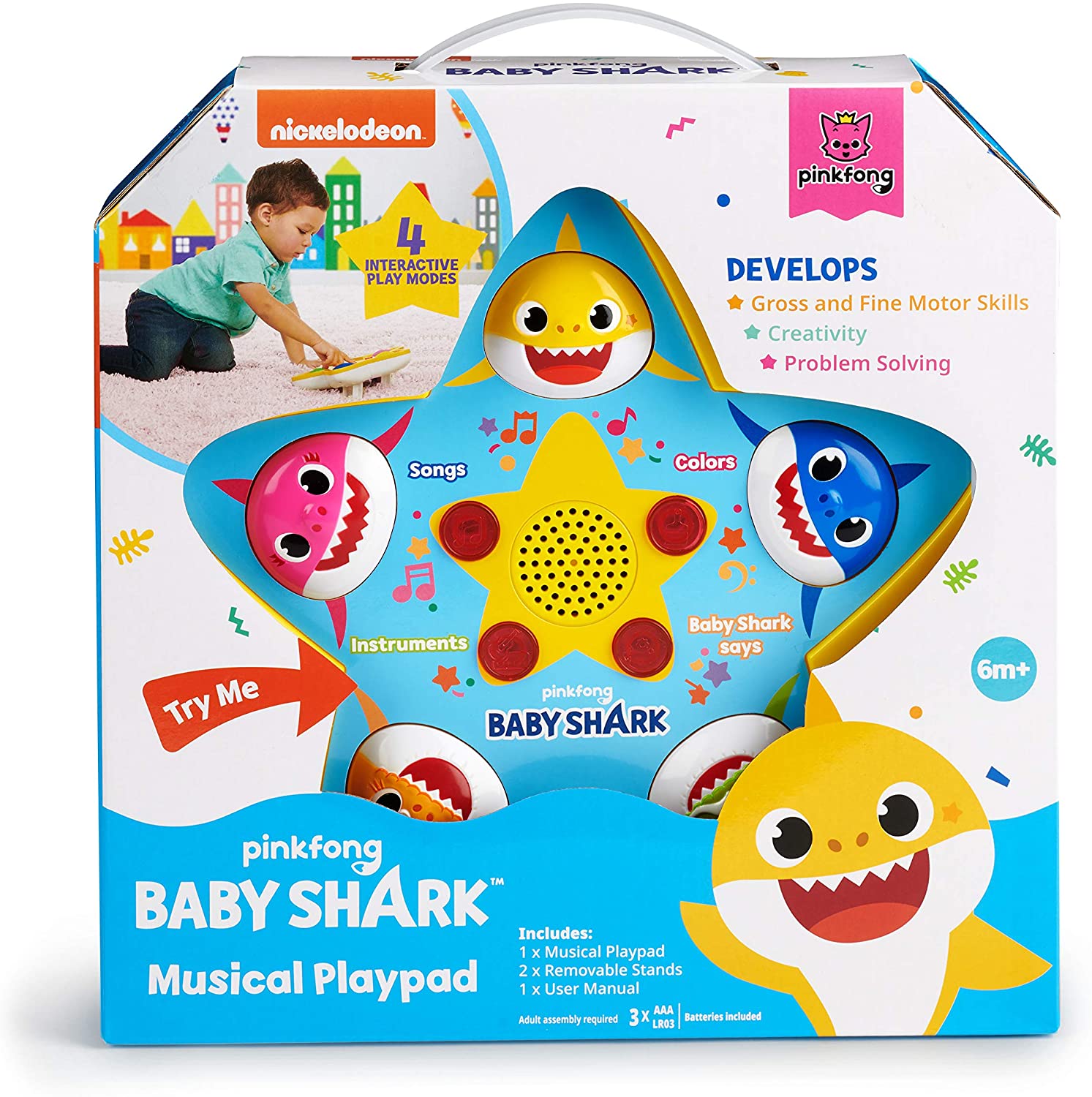 WowWee Pinkfong Baby Shark Official - Musical Playpad WowWee Pinkfong Baby Shark Official - Musical Playpad