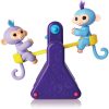 WowWee Fingerlings Playset – See-Saw with 2 Baby Monkey
