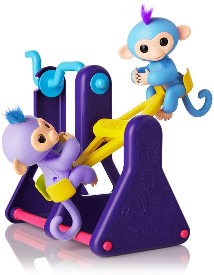 WowWee Fingerlings Playset – See-Saw with 2 Baby Monkey WowWee Fingerlings Playset – See-Saw with 2 Baby Monkey