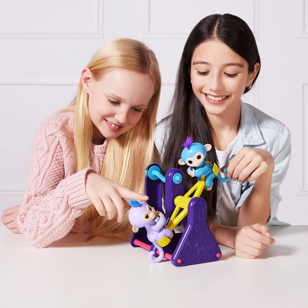 WowWee Fingerlings Playset – See-Saw with 2 Baby Monkey WowWee Fingerlings Playset – See-Saw with 2 Baby Monkey
