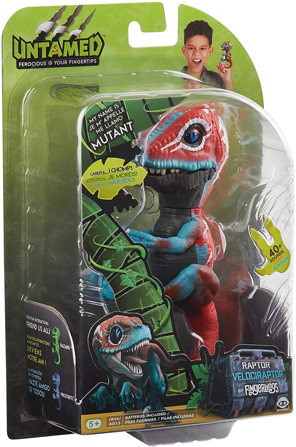 WowWee Untamed Raptor - Series 2- by Fingerlings - Mutant WowWee Untamed Raptor - Series 2- by Fingerlings - Mutant
