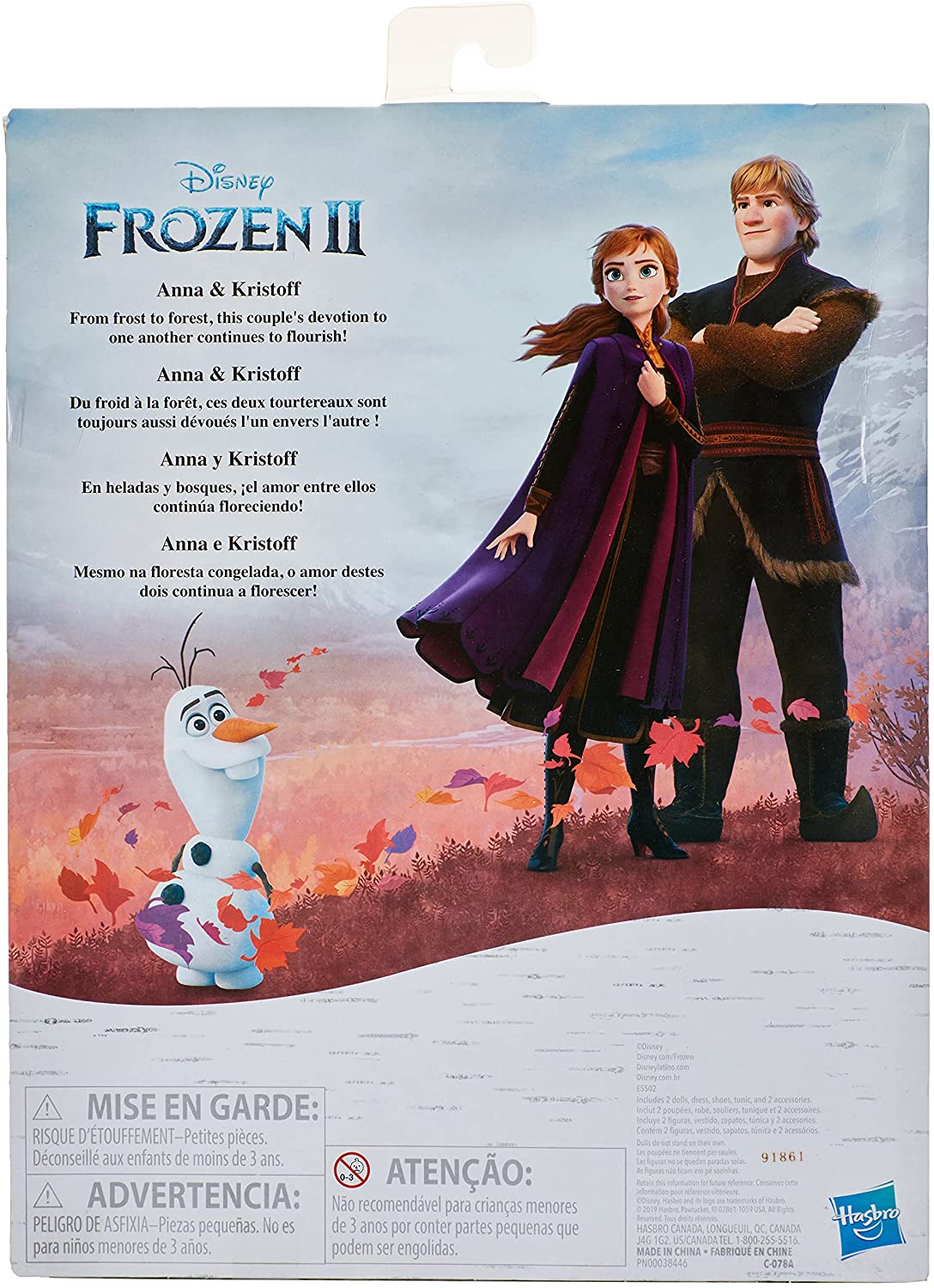 Disney Frozen Anna & Kristoff Fashion Dolls 2 Pack Disney Frozen Anna & Kristoff Fashion Dolls 2 Pack