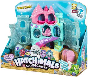 Hatchimals CollEGGtibles Coral Castle Fold Open Playset