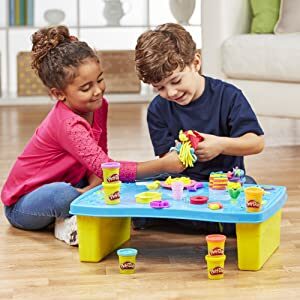 Play Doh Kids Play Table for Arts & Crafts