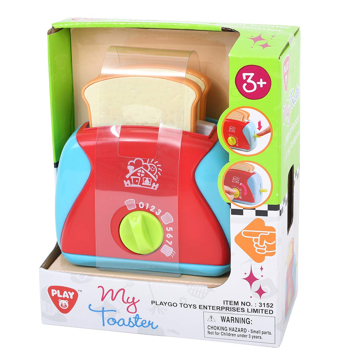PlayGo Bread Slices Toaster PlayGo Bread Slices Toaster