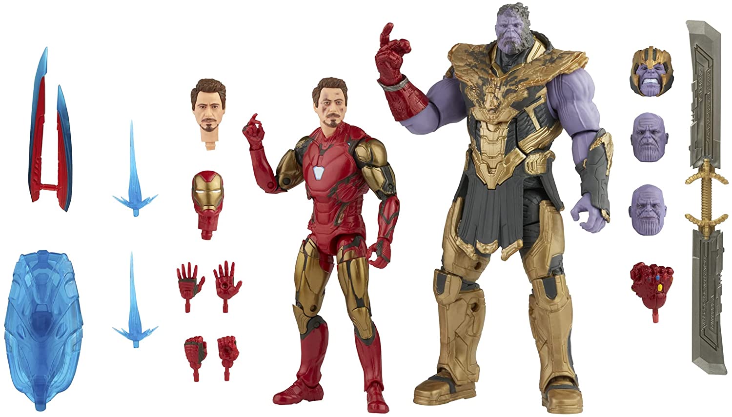 Marvel Action Figure Iron Man Mark 85 vs. Thanos Marvel Action Figure Iron Man Mark 85 vs. Thanos
