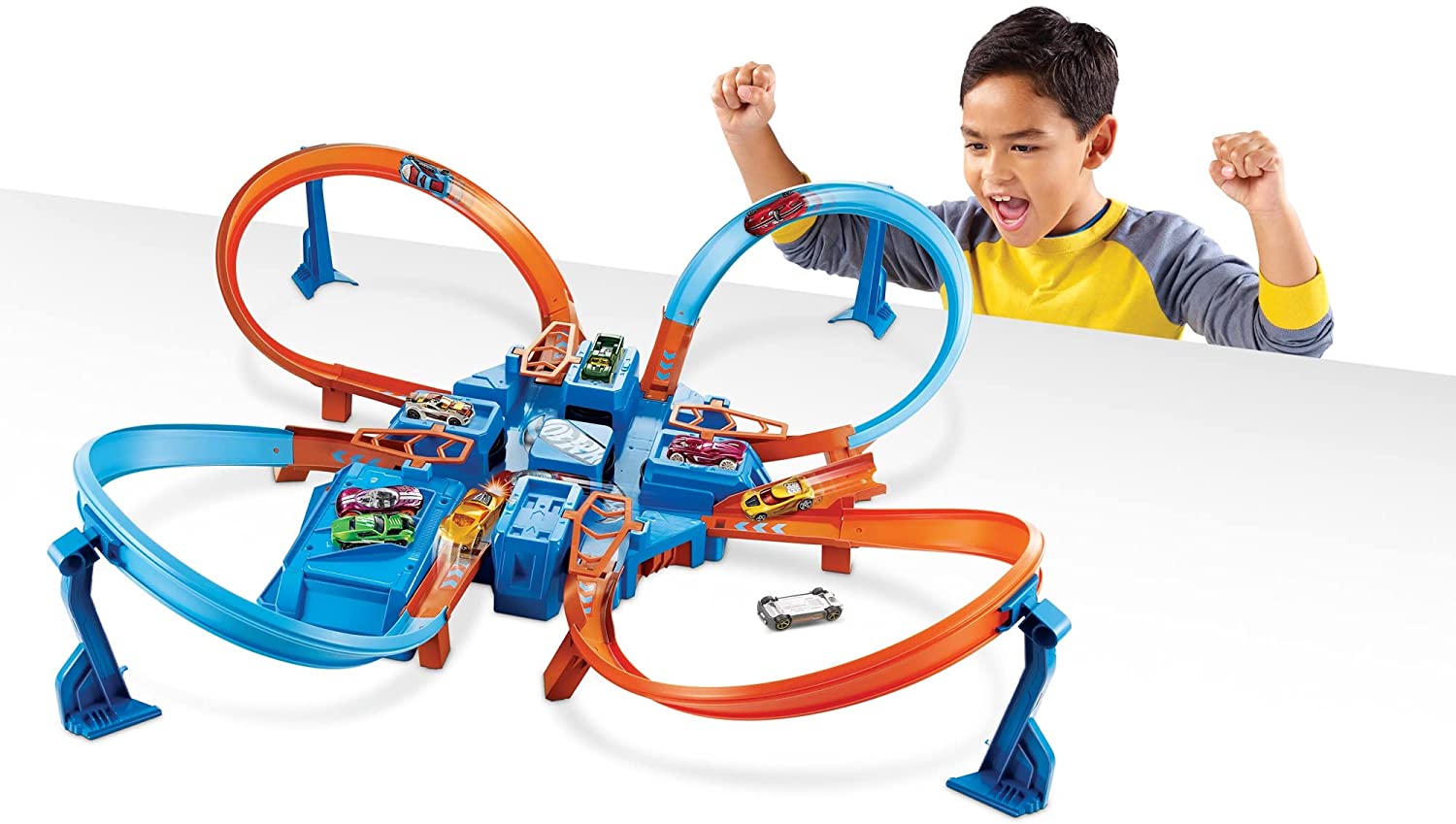 Hot Wheels Criss Cross Crash Track Set Hot Wheels Criss Cross Crash Track Set