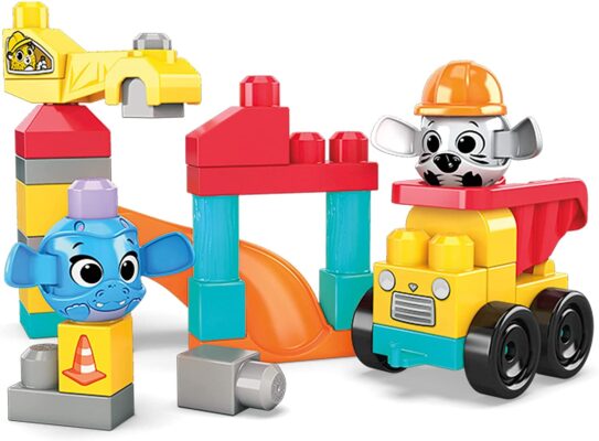 Mega Bloks Peek A Blocks Construction Site