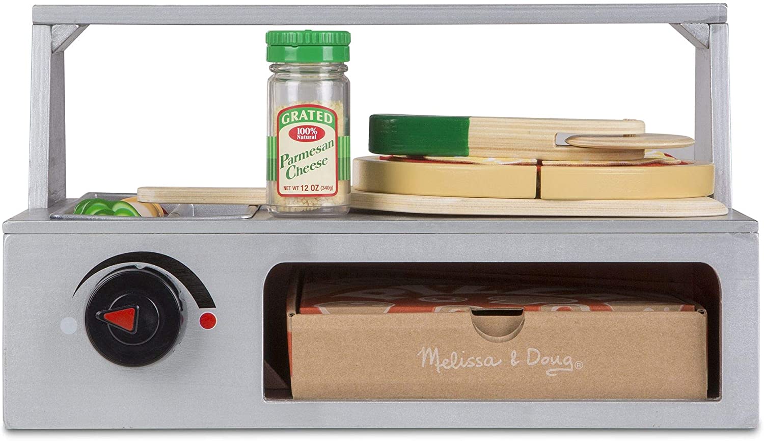 Melissa & Doug Top & Bake Wooden Pizza Counter Play Set (34 Pcs) Melissa & Doug Top & Bake Wooden Pizza Counter Play Set (34 Pcs)