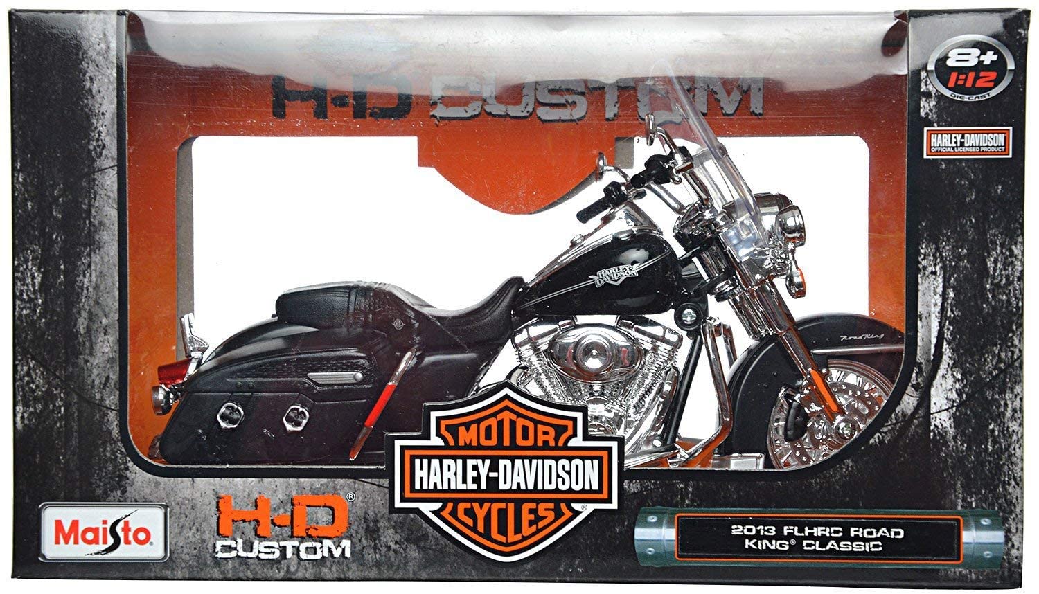 Maisto 1:12 Harley-Davidson Custom - 2013 FLHRC Road King Classic Maisto 1:12 Harley-Davidson Custom - 2013 FLHRC Road King Classic