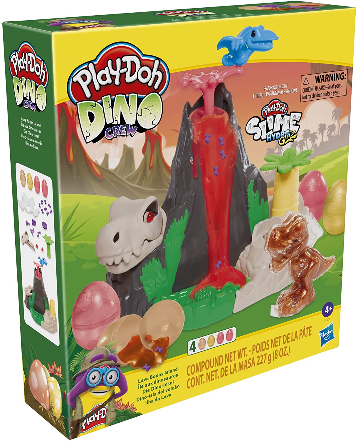Play-Doh Slime Dino Crew Lava Bones Island Volcano Playset Play-Doh Slime Dino Crew Lava Bones Island Volcano Playset