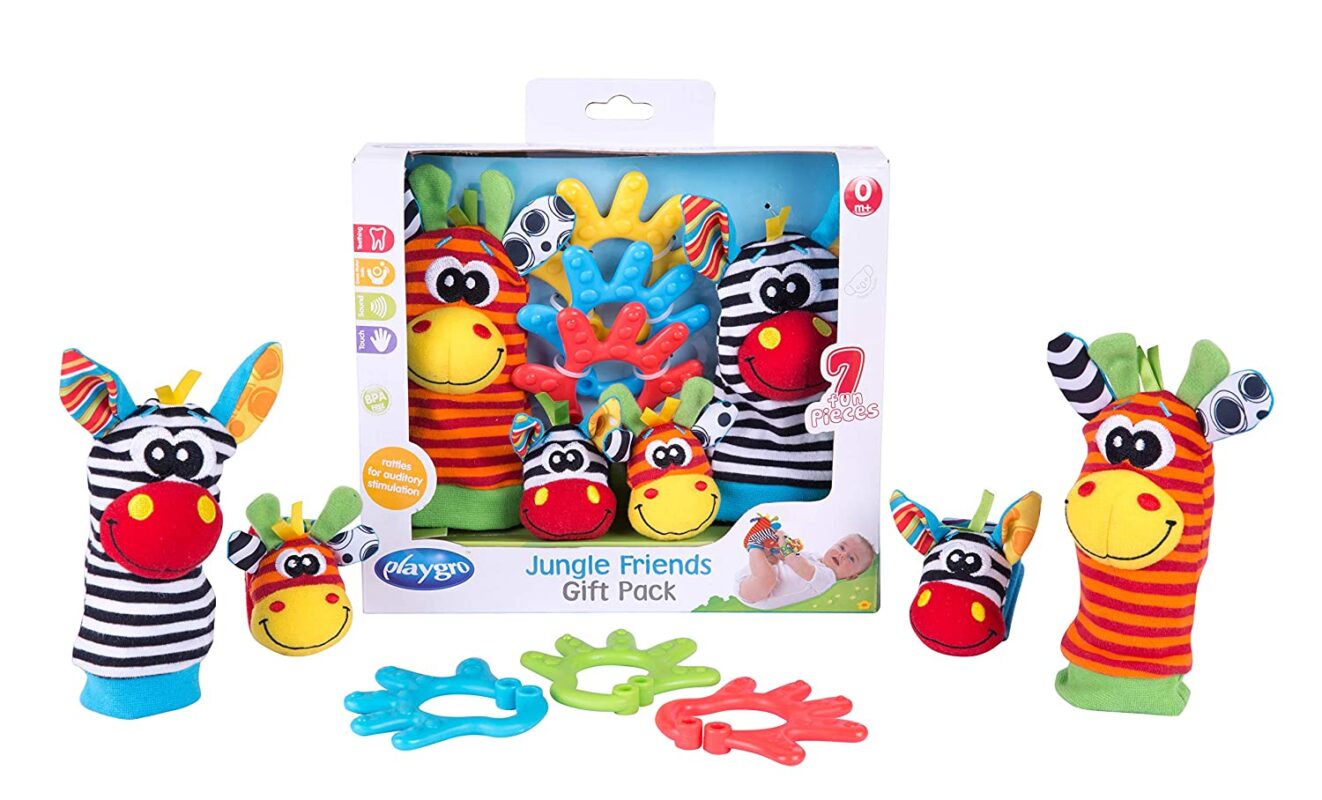 Playgro Baby Toy Jungle Friends Gift Pack