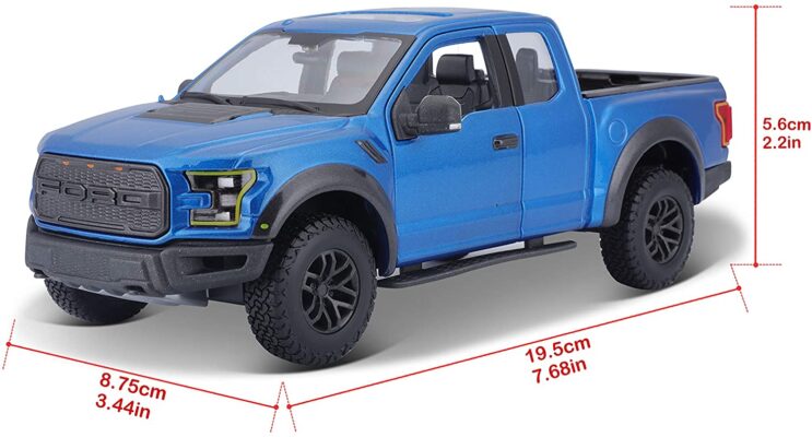 Maisto 1:24 SE Trucks 2017 Ford F150 Raptor - Blue