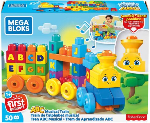 Mega Bloks First Builders ABC Musical Train