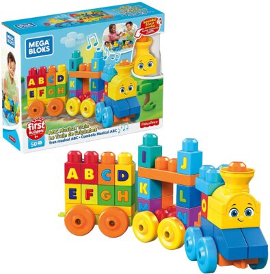 Mega Bloks First Builders ABC Musical Train