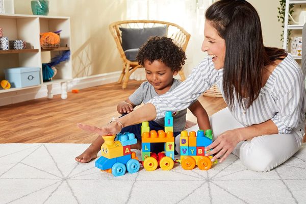 Mega Bloks First Builders ABC Musical Train
