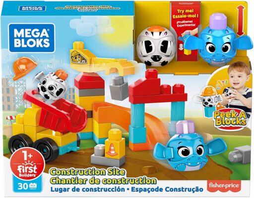 Mega Bloks Peek A Blocks Construction Site