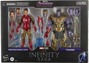Marvel Action Figure Iron Man Mark 85 vs. Thanos
