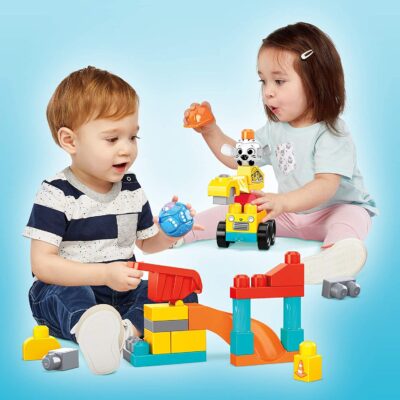Mega Bloks Peek A Blocks Construction Site