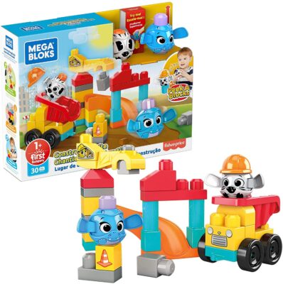 Mega Bloks Peek A Blocks Construction Site