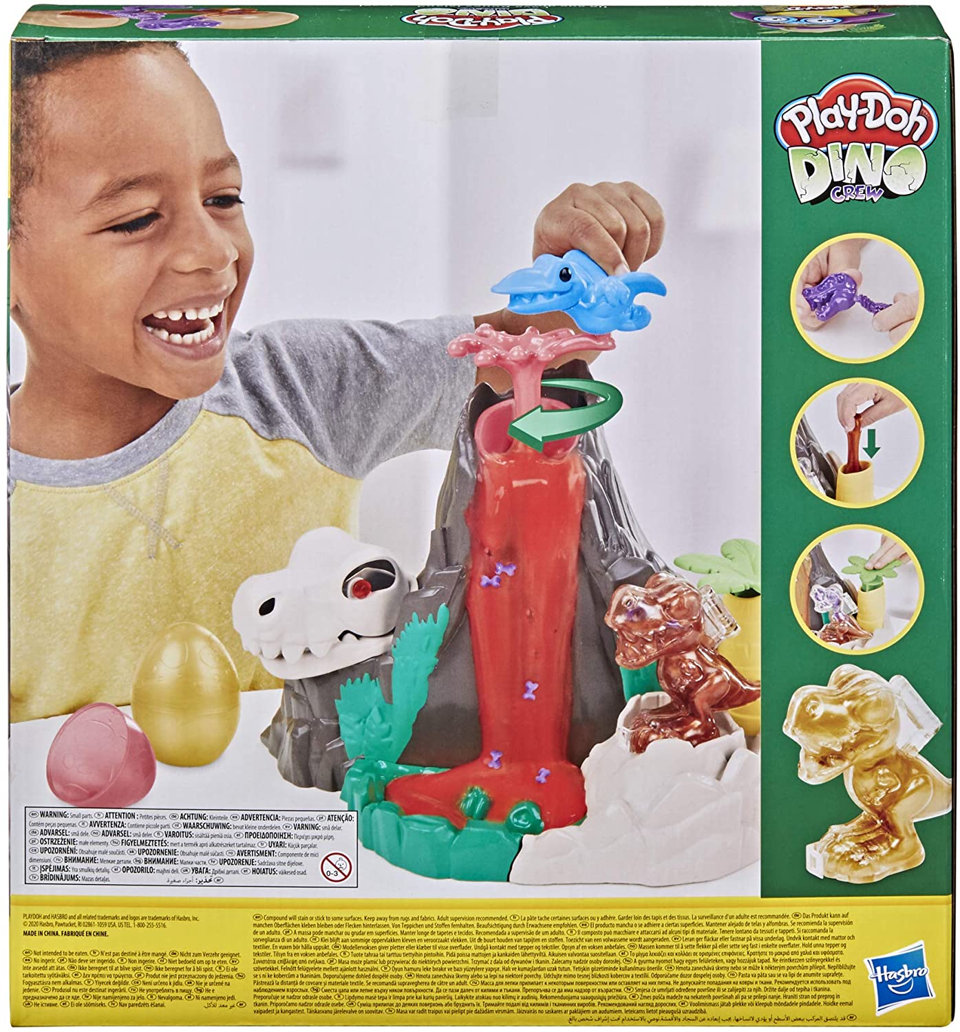 Play-Doh Slime Dino Crew Lava Bones Island Volcano Playset Play-Doh Slime Dino Crew Lava Bones Island Volcano Playset