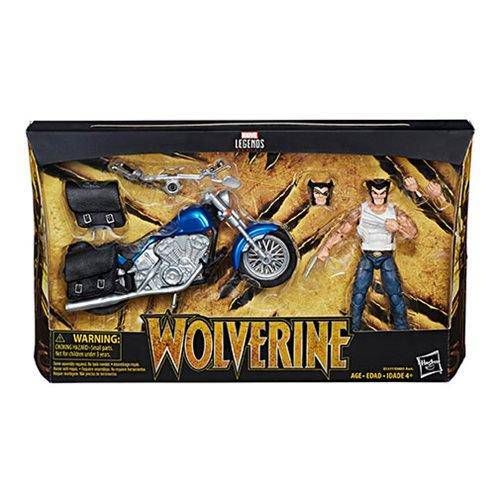 Marvel Legends Series 6 inch Wolverine and Motorcycle