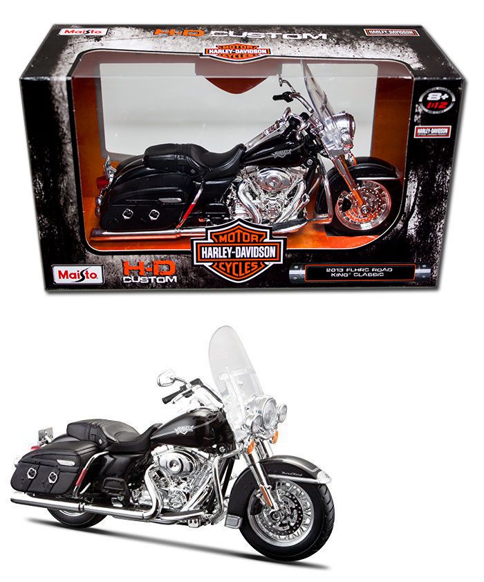 Maisto 1:12 Harley-Davidson Custom - 2013 FLHRC Road King Classic Maisto 1:12 Harley-Davidson Custom - 2013 FLHRC Road King Classic