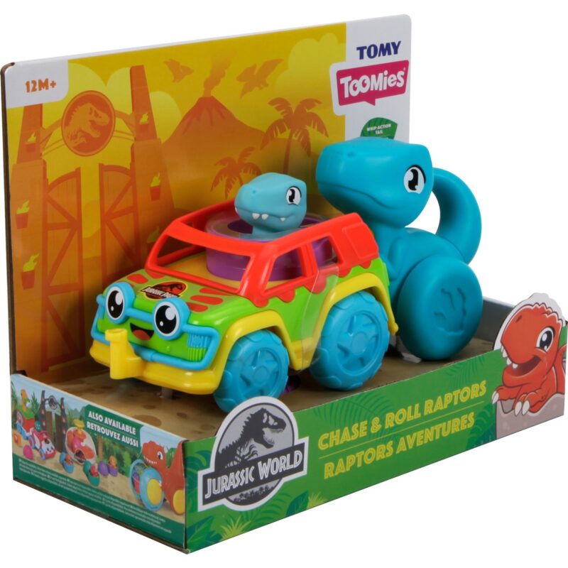 Toomies Jurassic World Chase & Roll Raptors