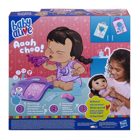 Baby Alive Lulu Achoo Doll Baby Alive Lulu Achoo Doll