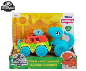 Toomies Jurassic World Chase & Roll Raptors